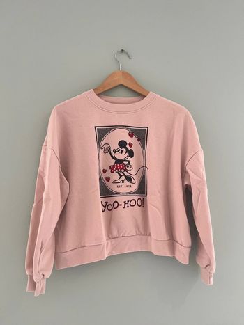 Sweat-shirt Minnie rose