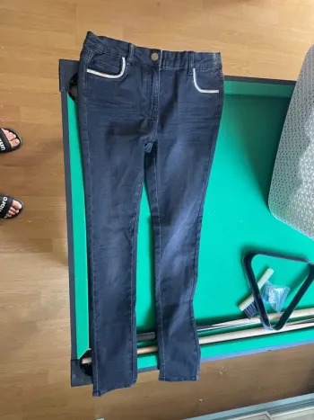 Jean noir skinny fille orchestra 12 ans
