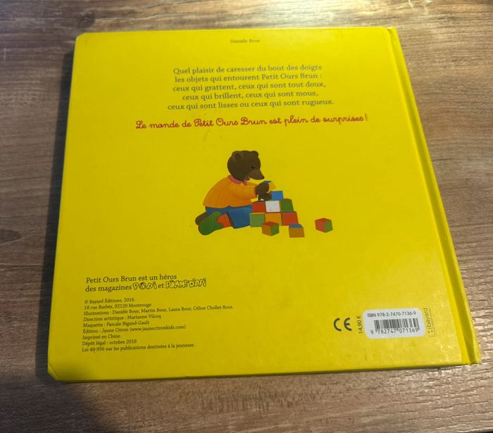 L’imagier a toucher de Petit Ours Brun - photo numéro 3