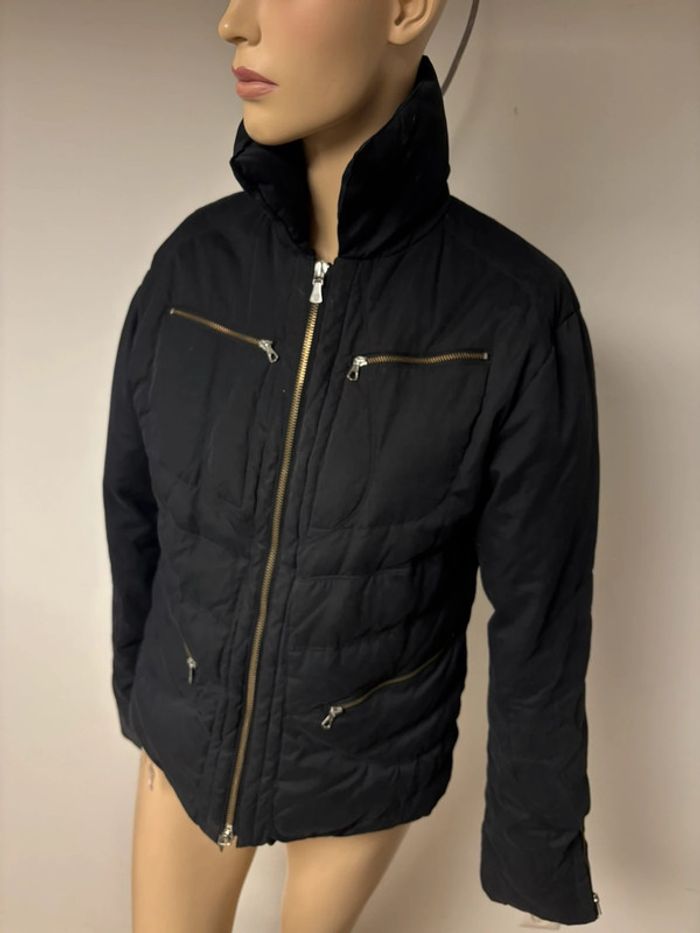 Blouson matelassés noir Versace - photo numéro 2