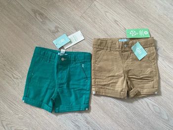 Lot Short Obaibi Obaïbi taille 6 mois Neuf