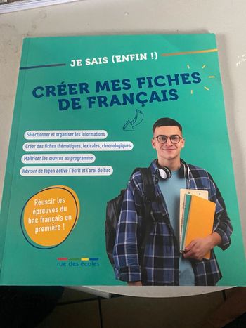 Créer les fiches de français