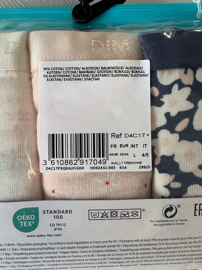 3 slips 44/46 dim - photo numéro 3