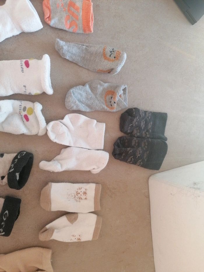Lot de 12 paires de chaussettes bébé - photo numéro 2