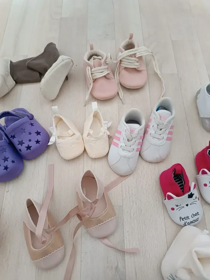 Chaussures chaussons bébé - photo numéro 7