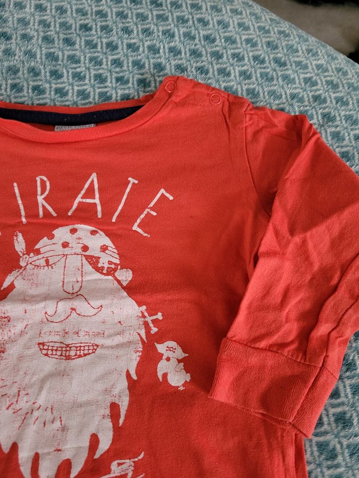 T-shirt manches longues 24mois - photo numéro 2