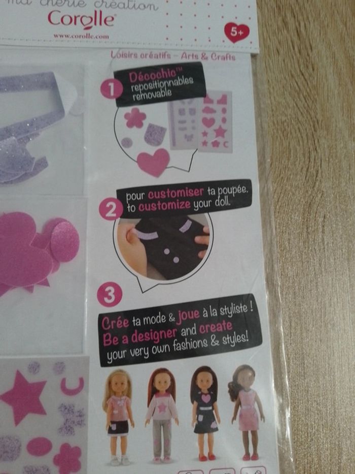 Lot tenue, chaussures et accessoires pour poupée corolle Neuf sous bliste - photo numéro 10