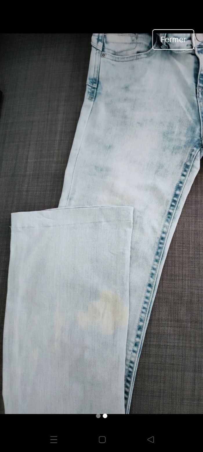 Jean bootcut délavé - photo numéro 2