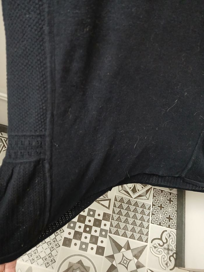 Pull femme marine tunique - photo numéro 3