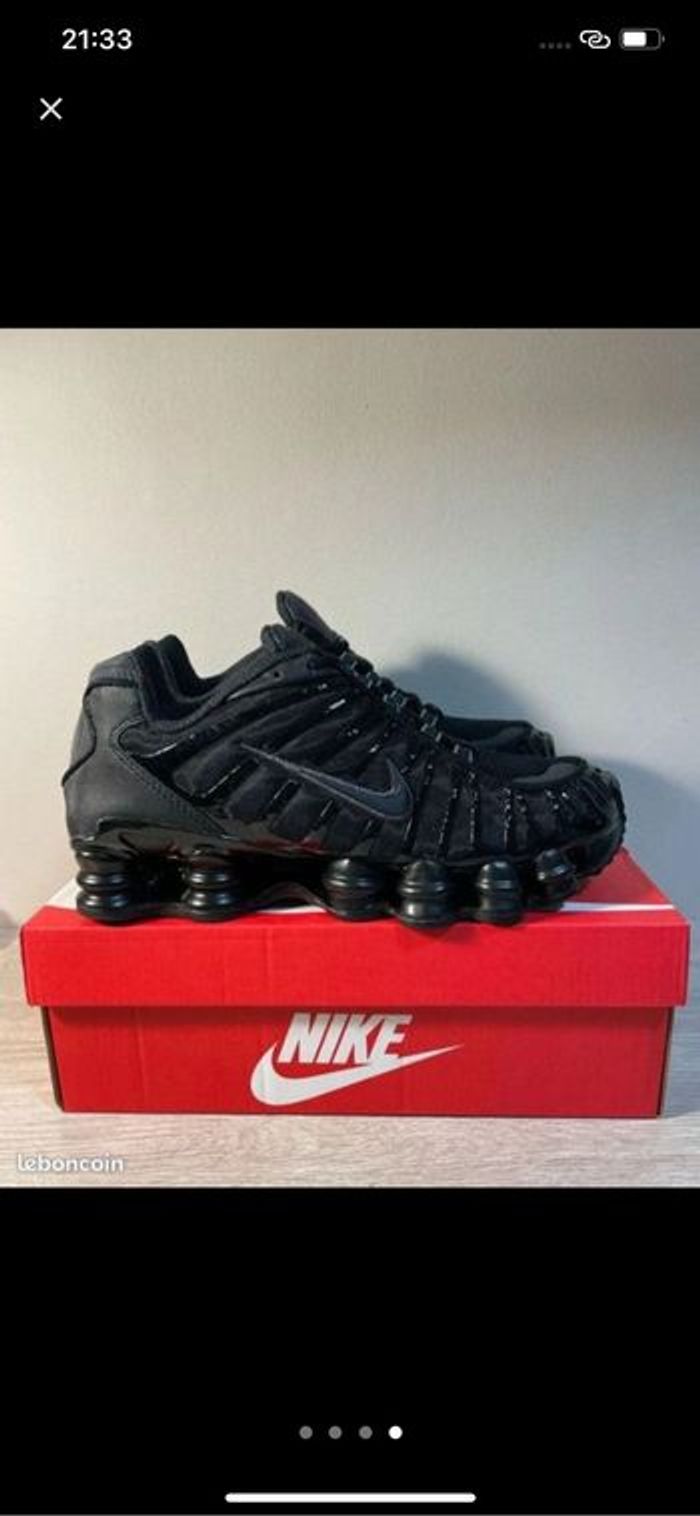 Basket Nike Shox noir 45 - photo numéro 4