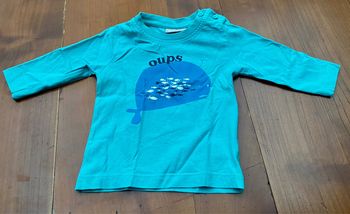 Tee-shirt manches longues DPAM 12 mois