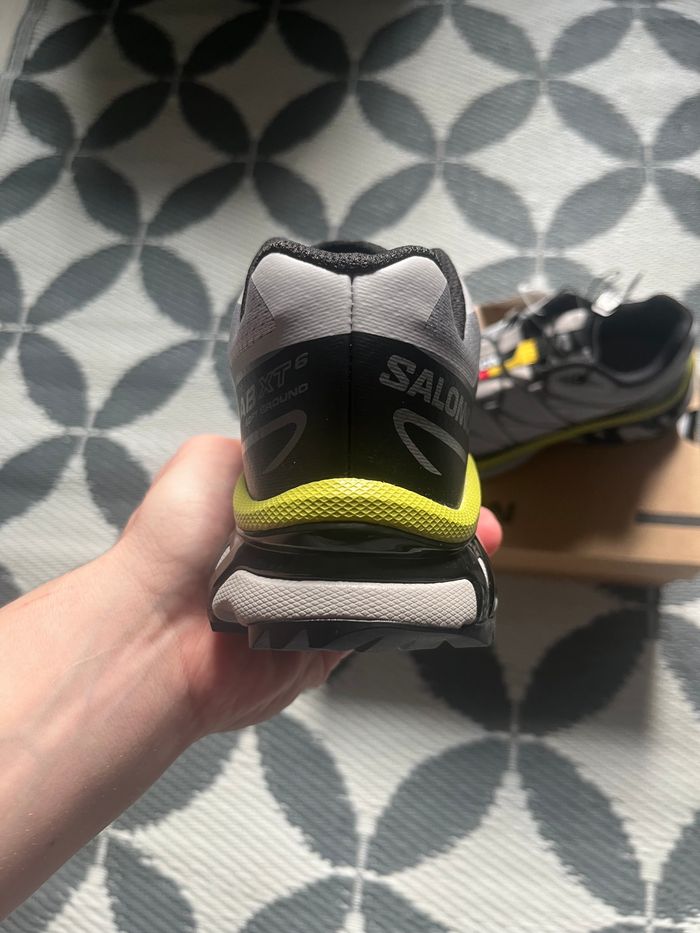 Salomon XT-6 alloy black dark citron - photo numéro 4