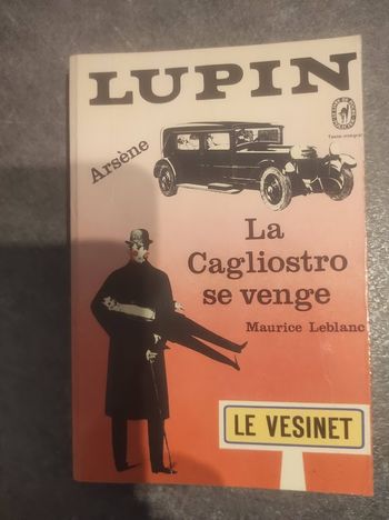 Arsène Lupin La Cagliostro se venge Maurice Leblanc- Livre de Poche 1975