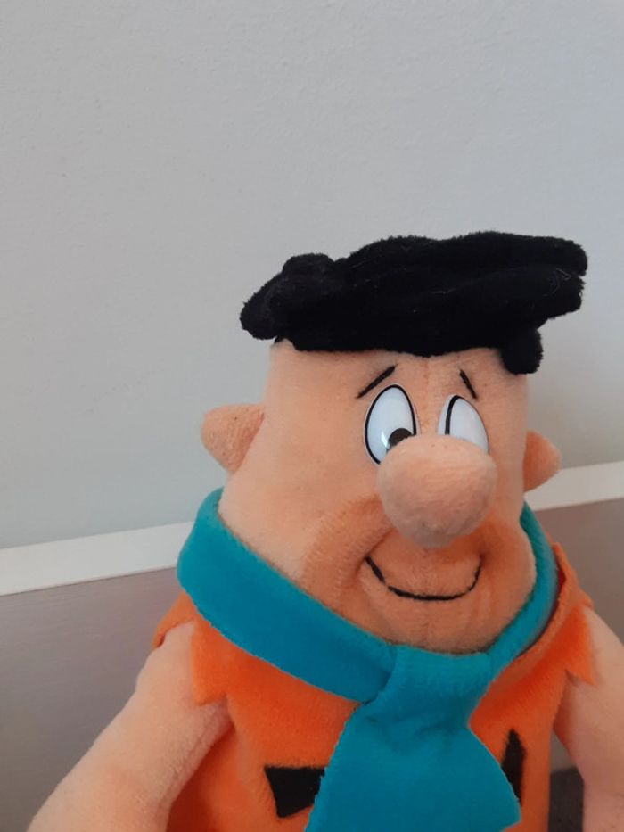 Peluche / Doudou Pierrafeu Fred le père - photo numéro 2