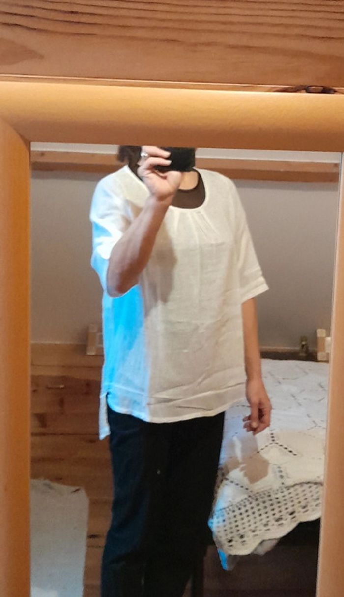 Haut manches courtes T 40 - photo numéro 3