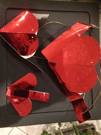 3pochons cadeaux cœur