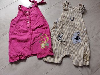 Lot de 2 Combishorts 12 mois
