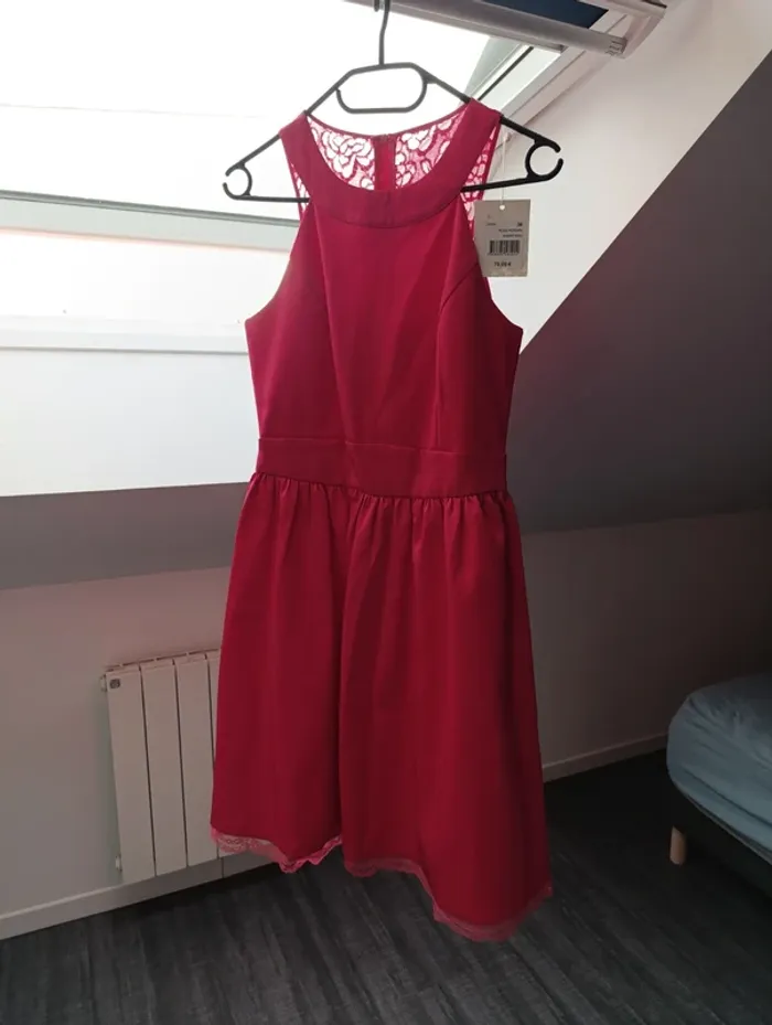 Robe fuchsia nafnaf t36