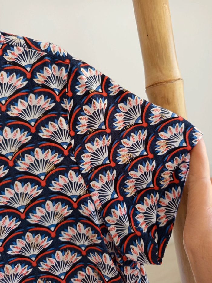 Blouse manches courtes à motifs Kids Only 9 / 10 ans - photo numéro 2