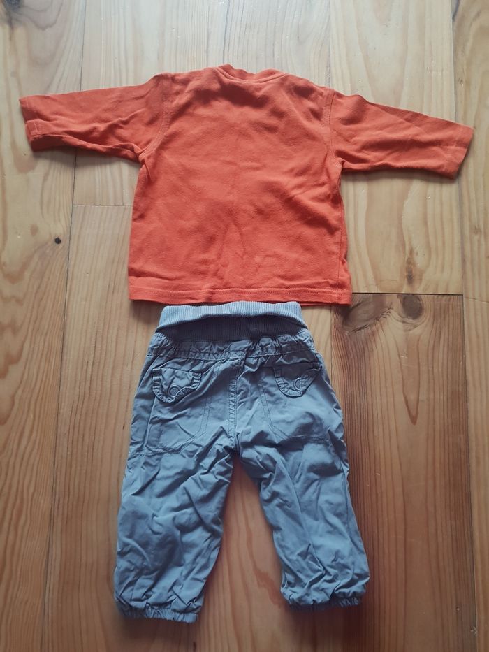 Ensemble tee shirt et pantalon. - photo numéro 2