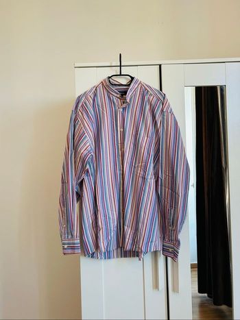 Chemise lila à rayures Homme Burton Tailles L-XL