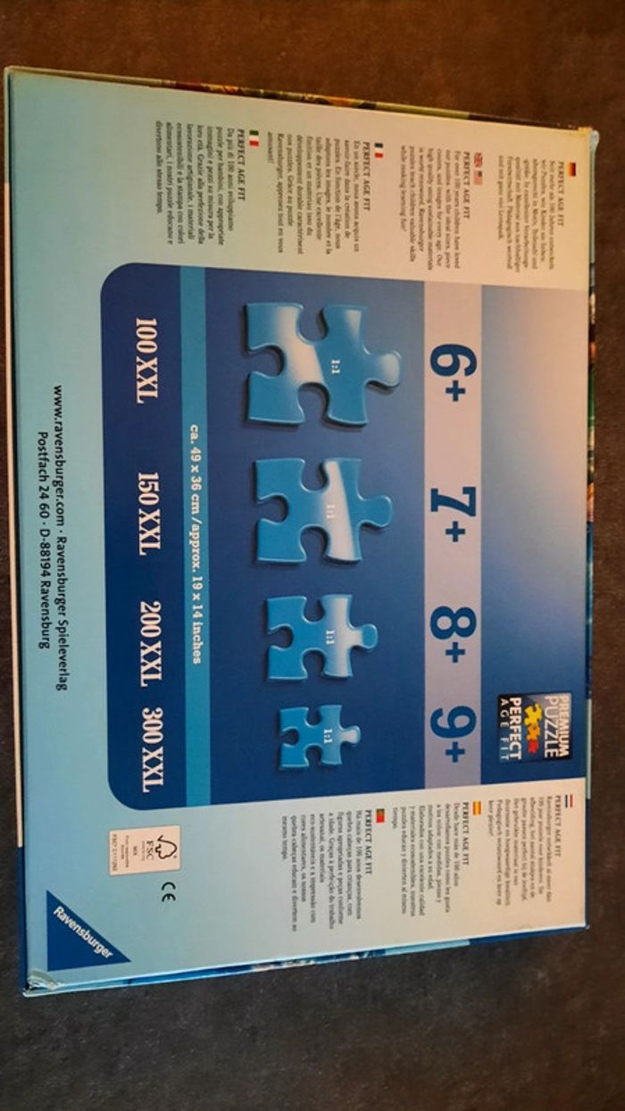 Puzzle fée clochette Xxl200 pièces ravensburger - photo numéro 3