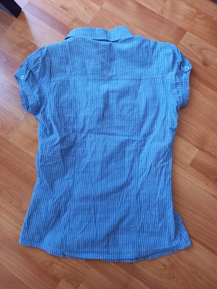 Chemise sans manches à rayures - photo numéro 4
