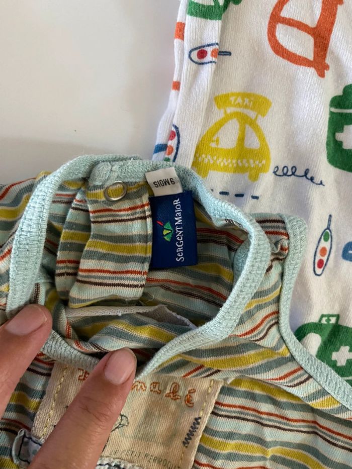 Lot 3 pyjamas d été sergent major du pareil au meme DPAM - photo numéro 3