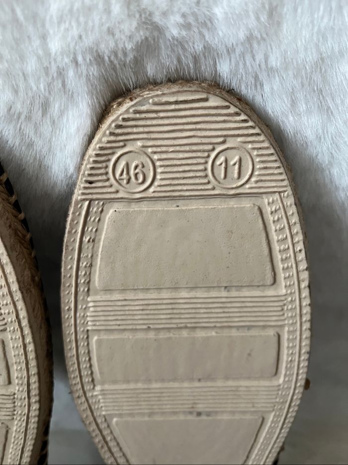 Espadrilles noires pointure 46 - photo numéro 4