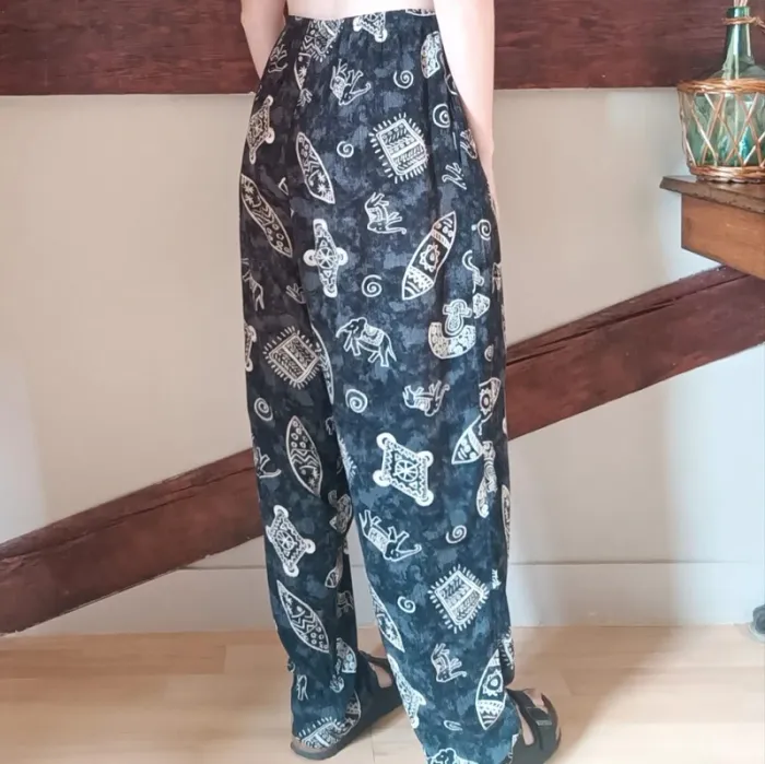 Pantalon à motifs Natalys - photo numéro 3