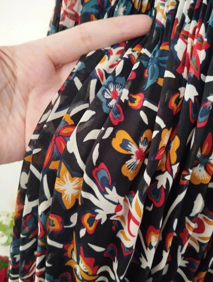 💞Robe Plissée Fleurie Monoprix T34-36/XS💞 - photo numéro 19