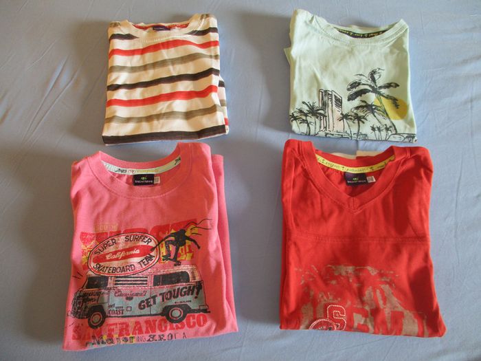 lot de 4 tee shirts garçons sergent major en 10 ans - photo numéro 6