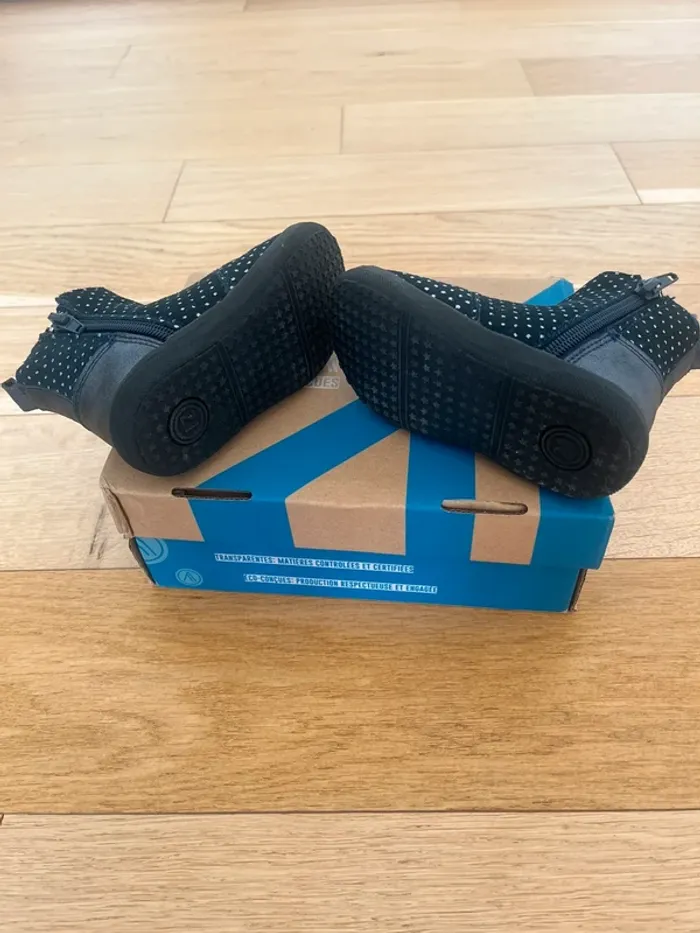 Bottines chaussures fille Alma – Taille 21 – Comme neuves 👧 - photo numéro 5