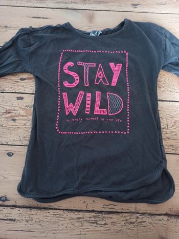 T-shirt manches longues tao 3 ans