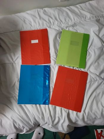 lot protèges cahier