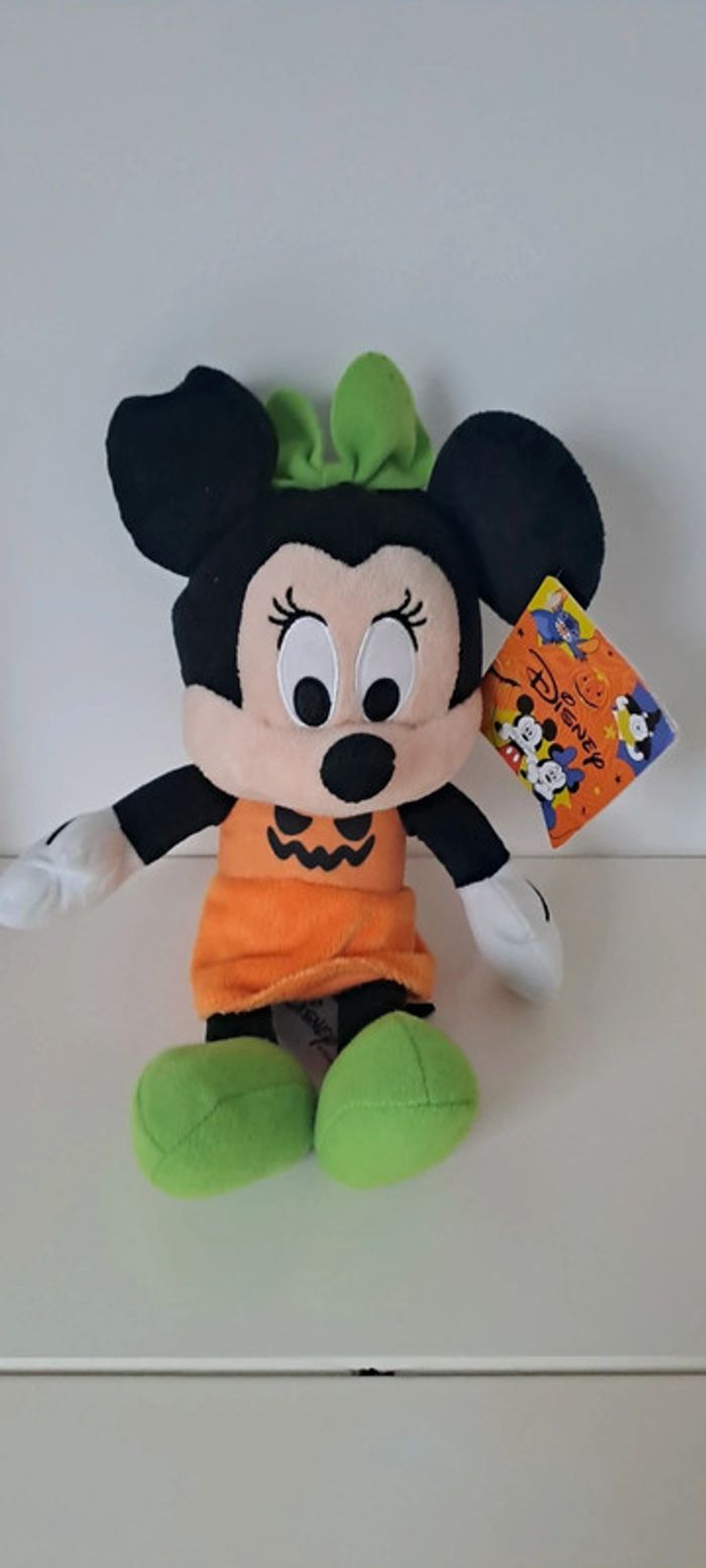 Peluche Minnie Halloween neuve