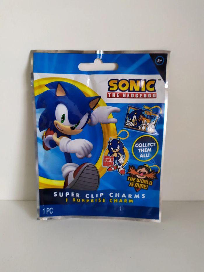 Porte-clés SEGA Sonic the hedgehog pochette goodies neuf