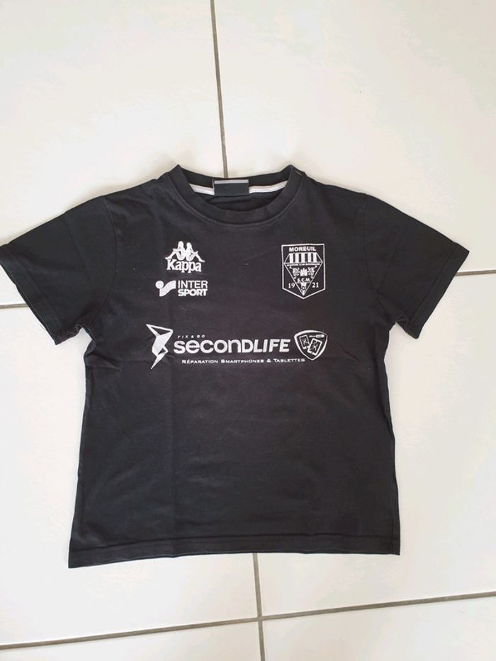 Tee-shirt kappa foot moreuil 10 ans