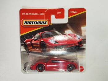 Matchbox Porsche 918 Spider 2025