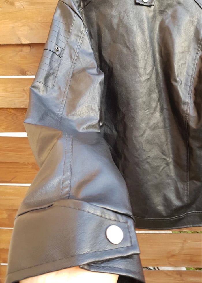 Veste homme style motard - photo numéro 5