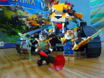 Lego Chima le chasseur Lion TBE jeu jouet construction garçon