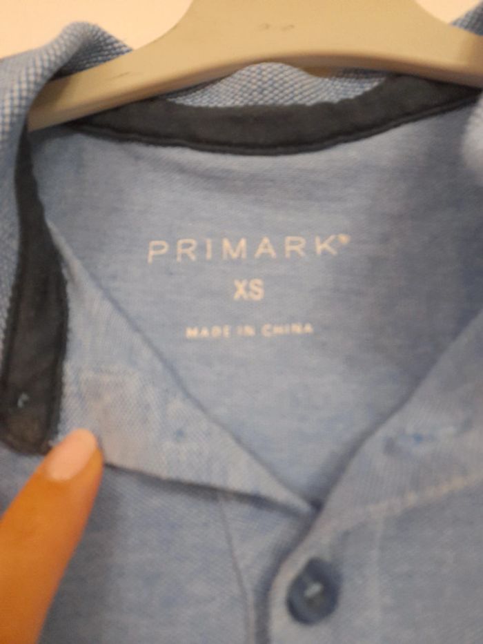 Polo manches courtes bleu - photo numéro 2