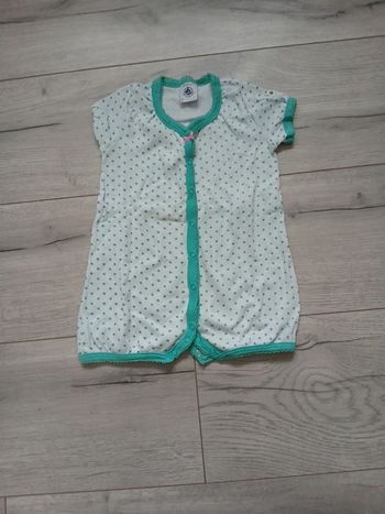 Combishort, pyjama leger ~ Petit Bateau ~ 6mois (67cm)