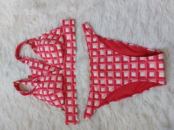 Maillot de bain pOmm'pOire rouge - Taille S - neuf