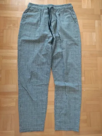 Pantalon a carreaux