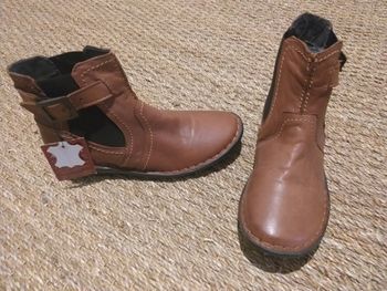 Bottines cuir marron neuves Moran's 36