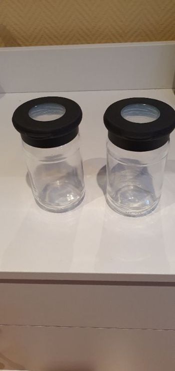 2 bocaux à épices
