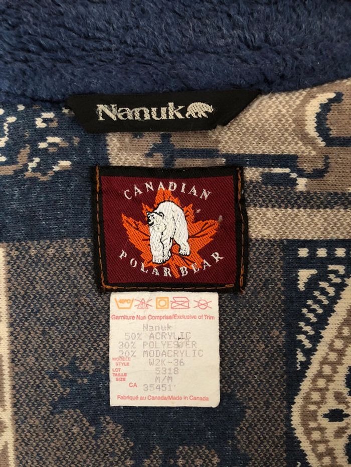 Veste 2en1 polaire à motifs ours Nanuk M - photo numéro 10