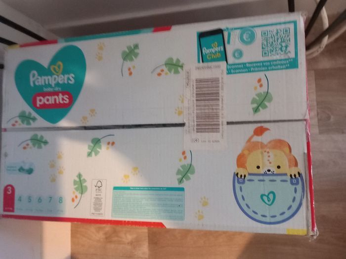 Carton de 96 couches taille 3 - photo numéro 2