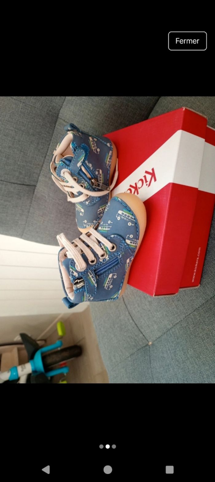Kickers neuve taille 18 - photo numéro 2